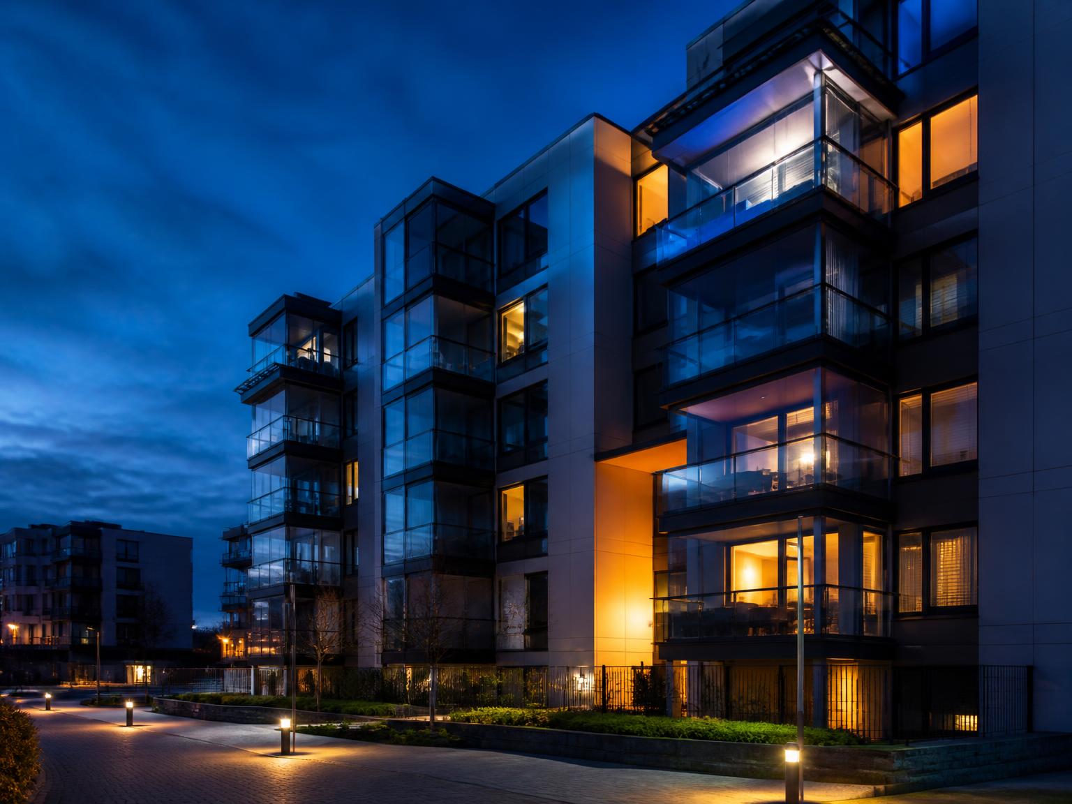 Multi-residential building exterior