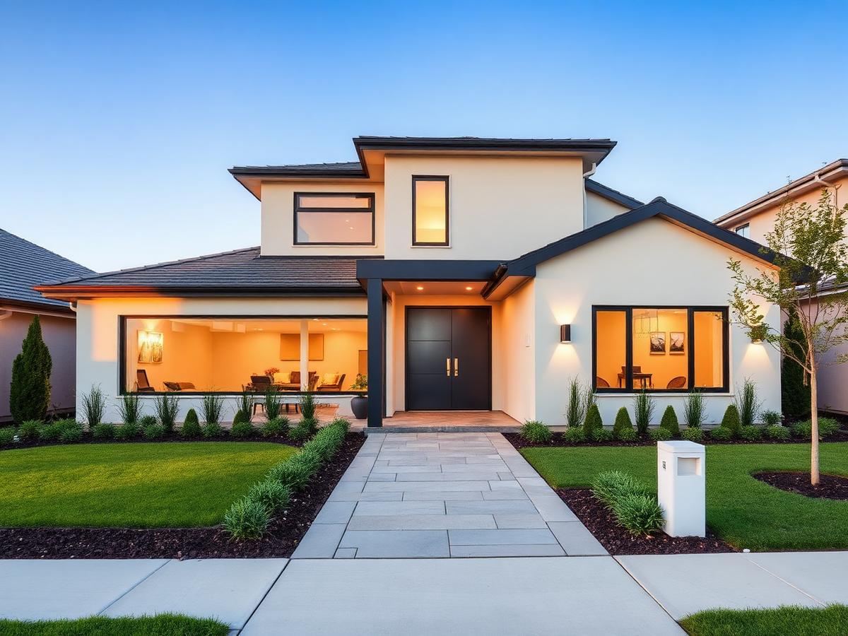 Single family home exterior